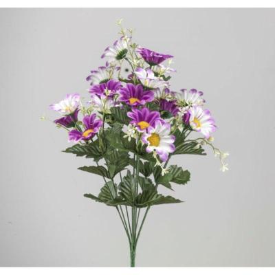 RAMO MARGARITAS X 10 45 CM LILA