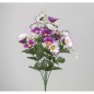 RAMO MARGARITAS X 10 45 CM LILA