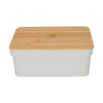 CAJA C/TAPA PVC BLANCO 36*27*14 CM