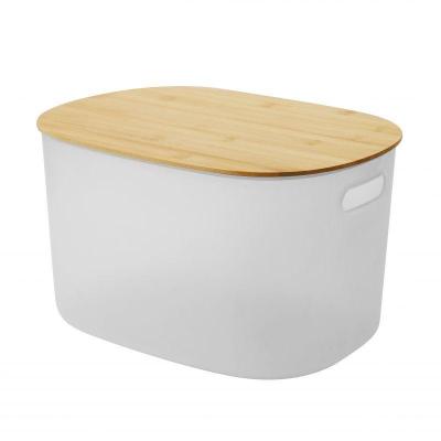 CAJA C/TAPA PVC BLANCO 39*29*23 CM