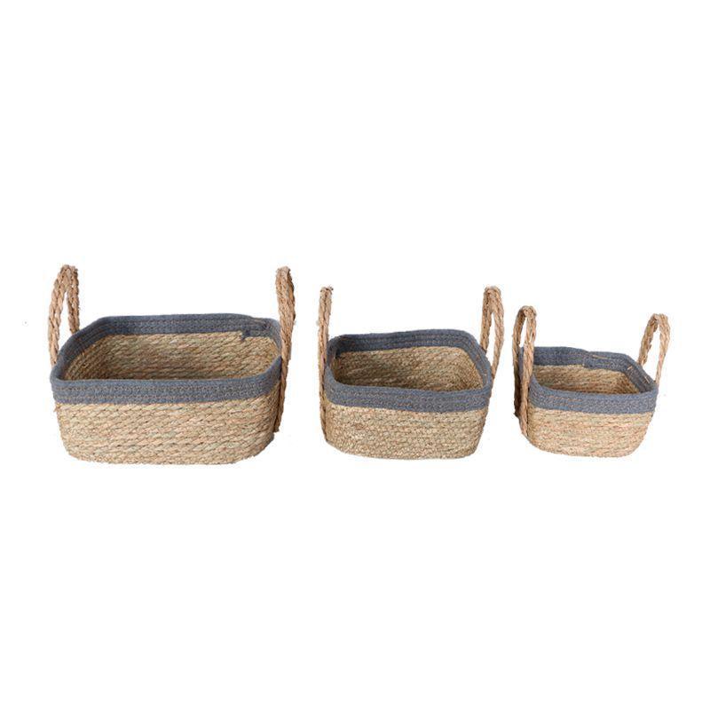 JGO 3 CESTAS GRIS 29*29*12/22*22*10/18*18*8 CM
