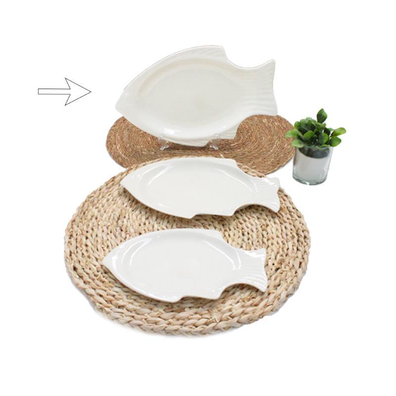 FUENTE PEZ BLANCO 35 CM
