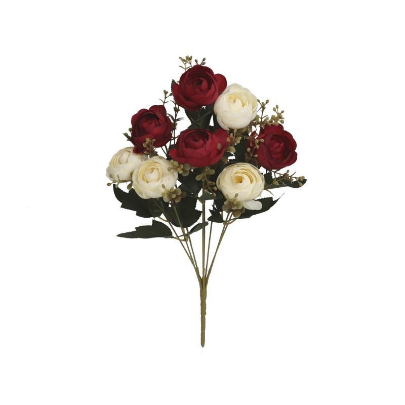 RAMO RANUNKULUS AUTUMN X8-41 CM ROJO