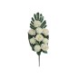 CONJUNTO ROSAS-MUM X9-52 CM CREMA