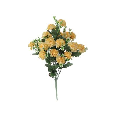 RAMO MINI CRISANTEMOS X10- 50 CM AMARILLO