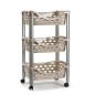 CARRITO AIRE 3 CESTAS MARRON
