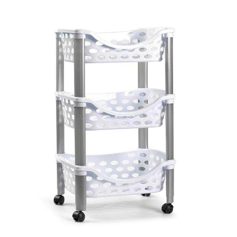CARRITO AIRE 3 CESTAS BLANCO
