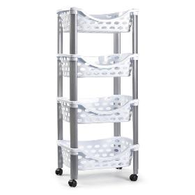 CARRITO AIRE 4 CESTAS BLANCO