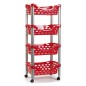 CARRITO AIRE 4 CESTAS ROJO