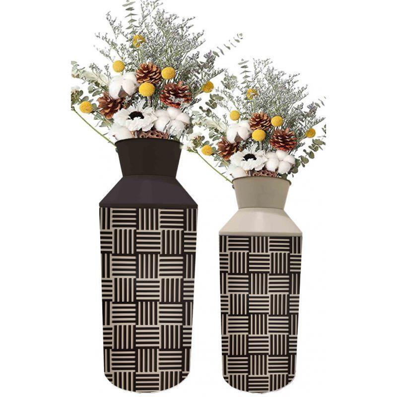 FLORERO METAL 20*12*16 CM