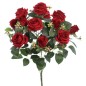RAMO ROSAS Y CAPULLOS ROJO
