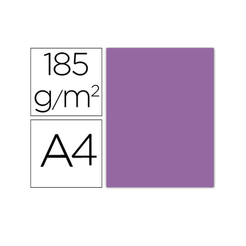CARTULINA CANIRIS A4 185G VIO 18