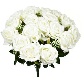 RAMO ROSAS X24-46 CM BLANCO