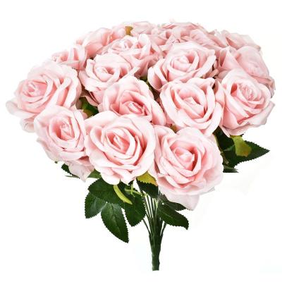 RAMO ROSAS X24-46 CM ROSA