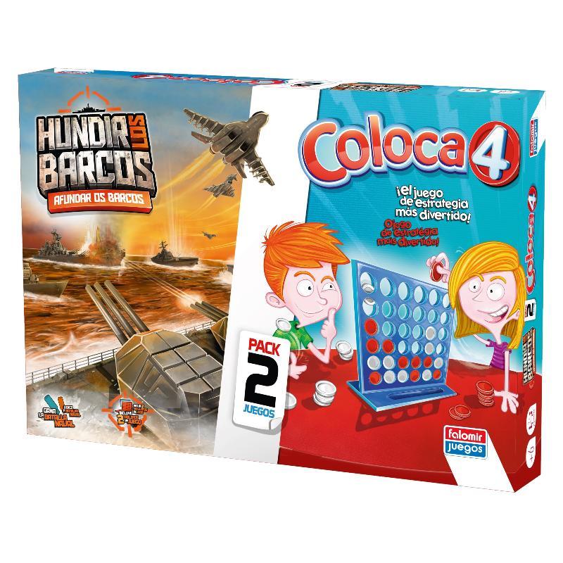 COLOCA 4 + HUNDIR LOS BARCOS