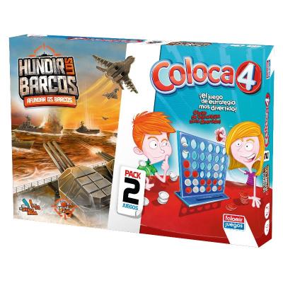 COLOCA 4 + HUNDIR LOS BARCOS