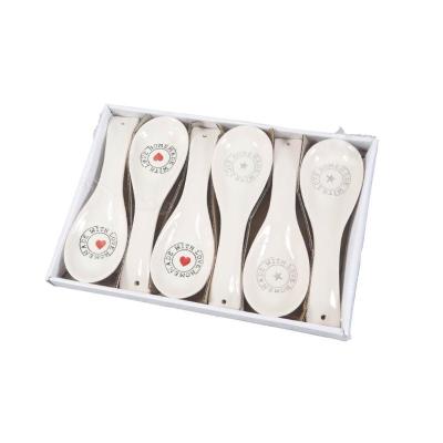 SOPORTE CUCHARA CERAMICA DEC HOM 23X7X2 CM