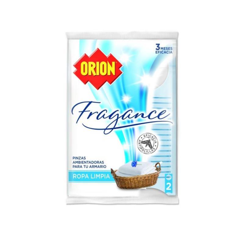ORION ANTIPOL. PINZA FRAGANCE ROPA LIMPIA DUPLO