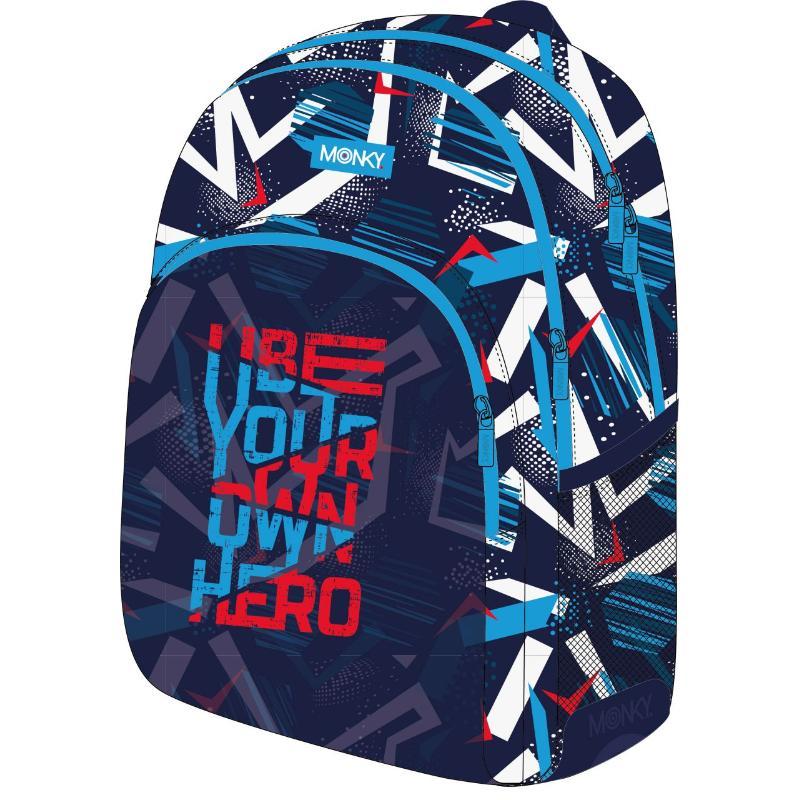 MONKY HERO MOCHILA DOUBLE BODY