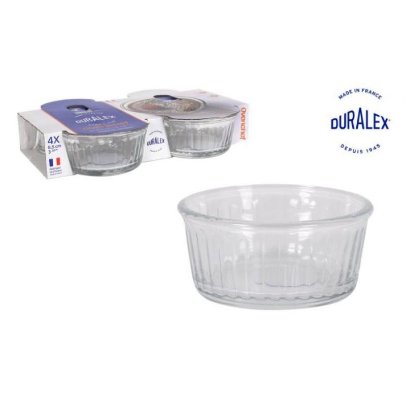 SET 4 RAMEQUIN TRANSPARENTE OVENCHEF 13 CL