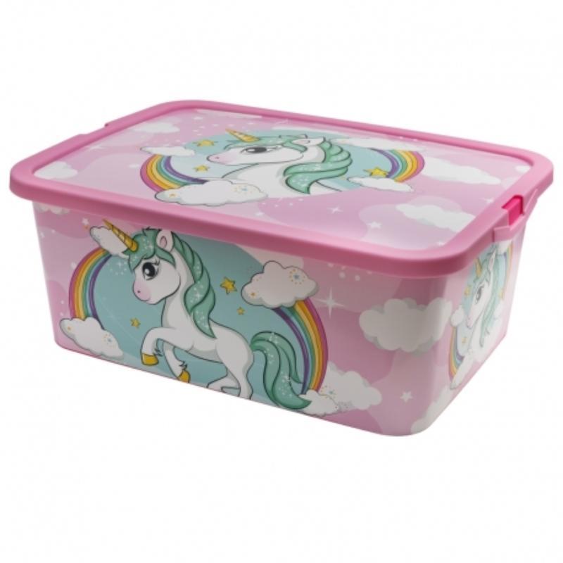 STOR CAJA CLICK 13 L UNICORN RAINBOW RANGE