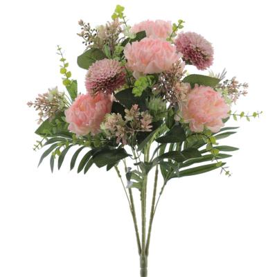 RAMO PEONIAS MIX ROSA