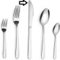CUCHILLO SANDRA PLATEADO X3