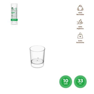 VASO CHUPITO 33 CC REUTILIZABLE 10 UDS