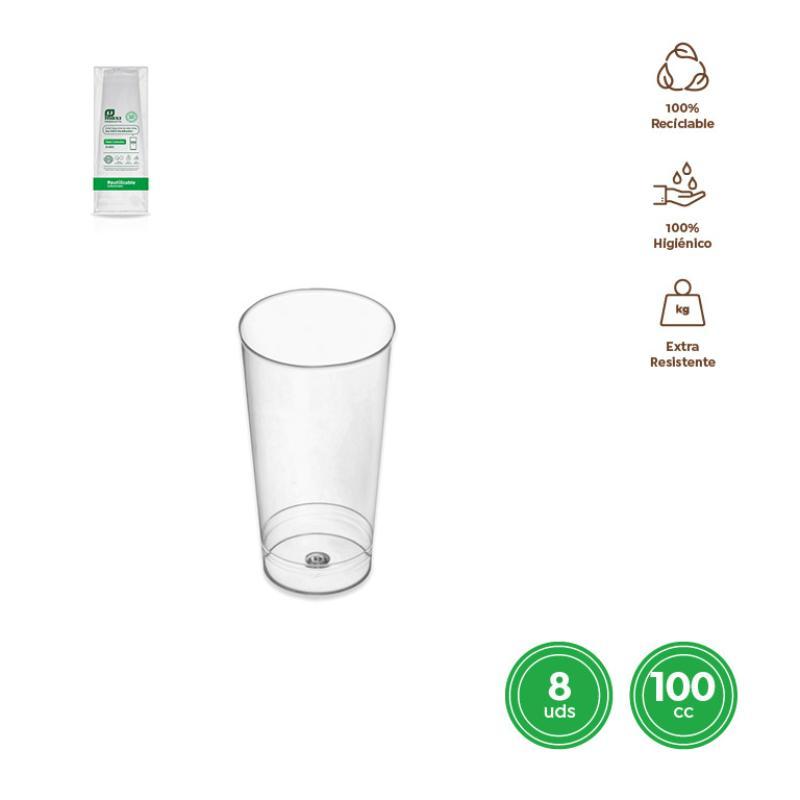 VASO CATAVINO REUTILIZABLE 100CC (3OZ) PS 8 UNDS