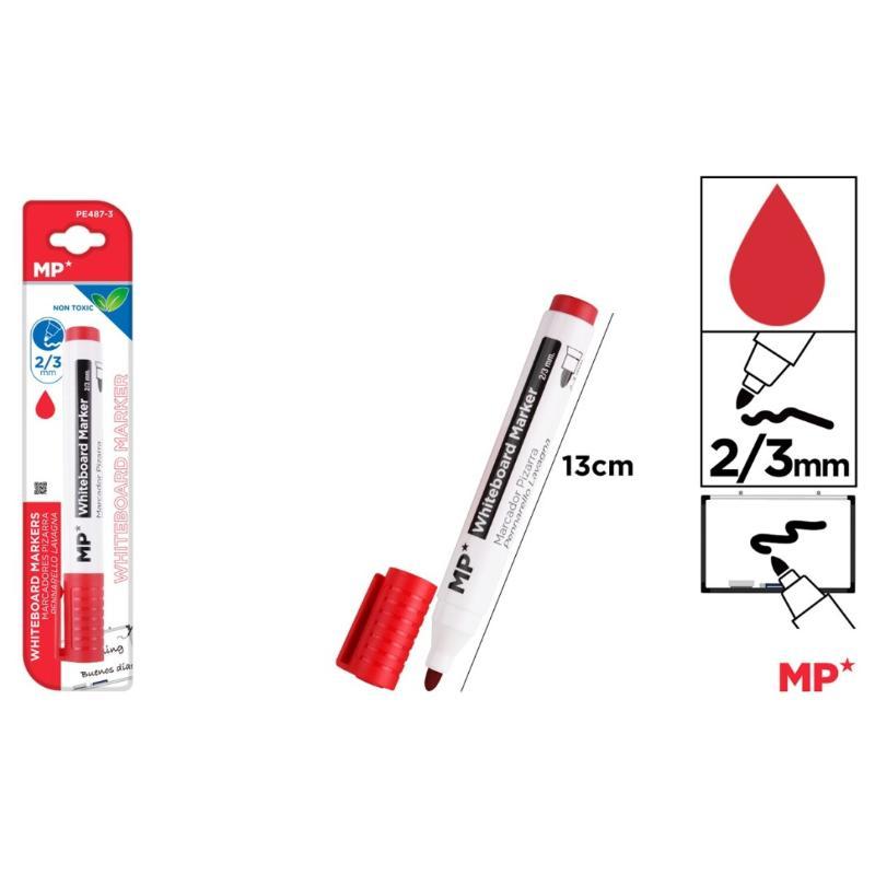 MARCADOR DE PIZARRA ROJO