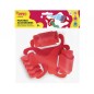BOLSA COL 3 RODILLOS GRANDES ESPUMA FORMAS DIVERSAS