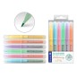 SET 6 MARCADORES INFANTIL LETTERING PASTEL