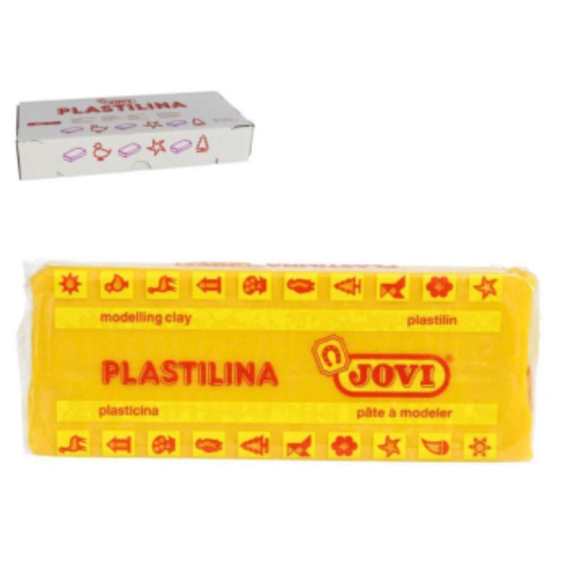 PLASTILINA PASTILLA 150 G AMARILLO OSCURO