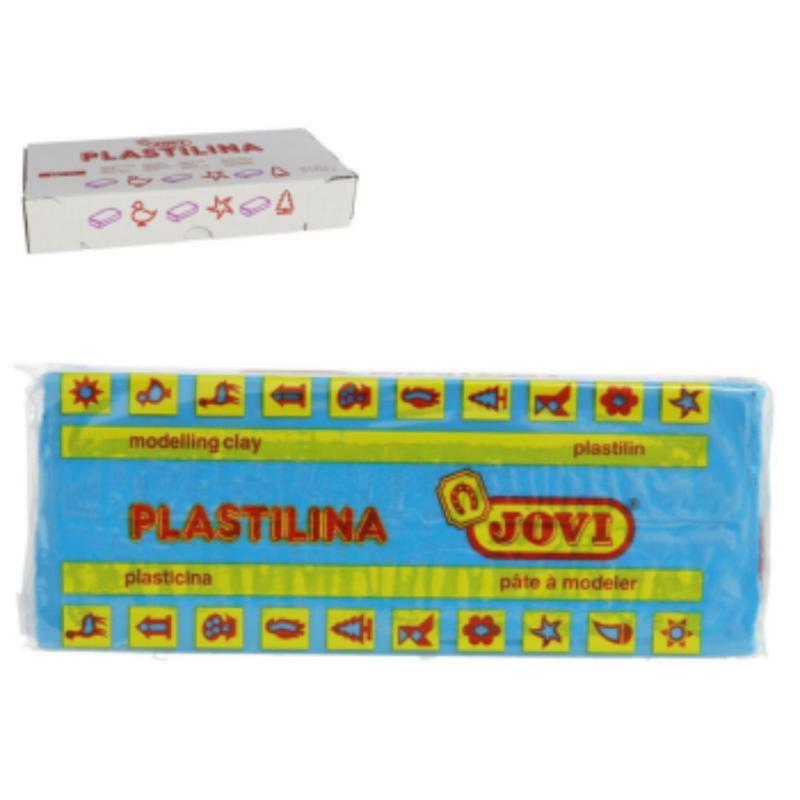 PLASTILINA PASTILLA 150 G AZUL TURQUESA