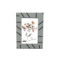 PORTAFOTO PVC 10X15 GRIS/NEGRO