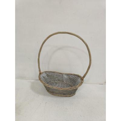 CESTA NAVIDAD 52*33*14 GRIS