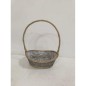 CESTA NAVIDAD 41*30*12 GRIS