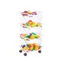 ESTANTERIA METAL (4) BLANCA 38*28*74 CM
