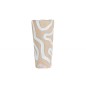 FLORERO PORCELANA 16*33 CM NAT/BLANCO
