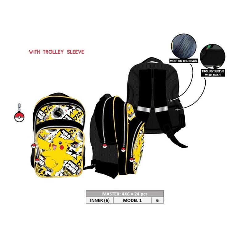 MOCHILA GRANDE POKEMON ADAP TROLLEY 42X27X20 CM