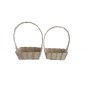 SET 2 CESTAS MIMBRE 33*18*12 CM 45H