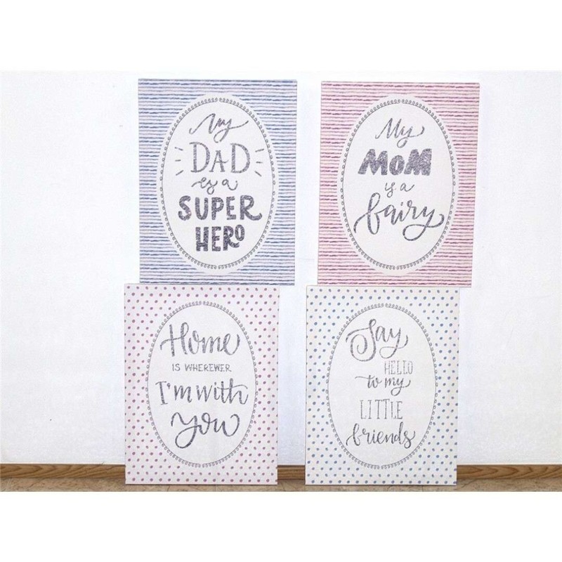 CUADRO FRASE DEC. 4 SURT 30X40X1.5 CM             