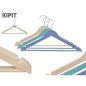 SET 3 PERCHAS PLASTICO 3 COLORES SURT