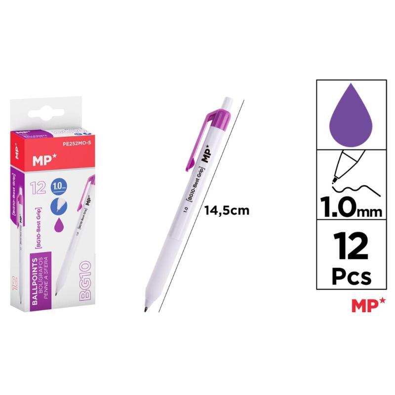 BOLIGRAFO 1.0 MM MORADO