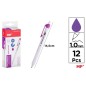 BOLIGRAFO 1.0 MM MORADO