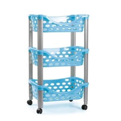 CARRITO AIRE 3 CESTAS AZUL CLARO