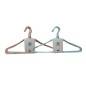 PERCHA METAL ANTIDESLIZANTES 43 CM PAQ- 6