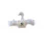 PERCHA PVC PINZAS PAQ. 3 UND