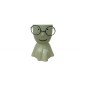 MACETERO FIGURA GAFAS 21*28 VERDE