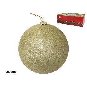 BOLA DE NAVIDAD PROFUNDIS ORO 20 CM